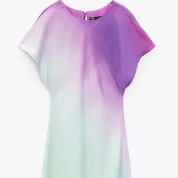 COPY - Zara Dresses Long Tie Die - Picture 3 of 5